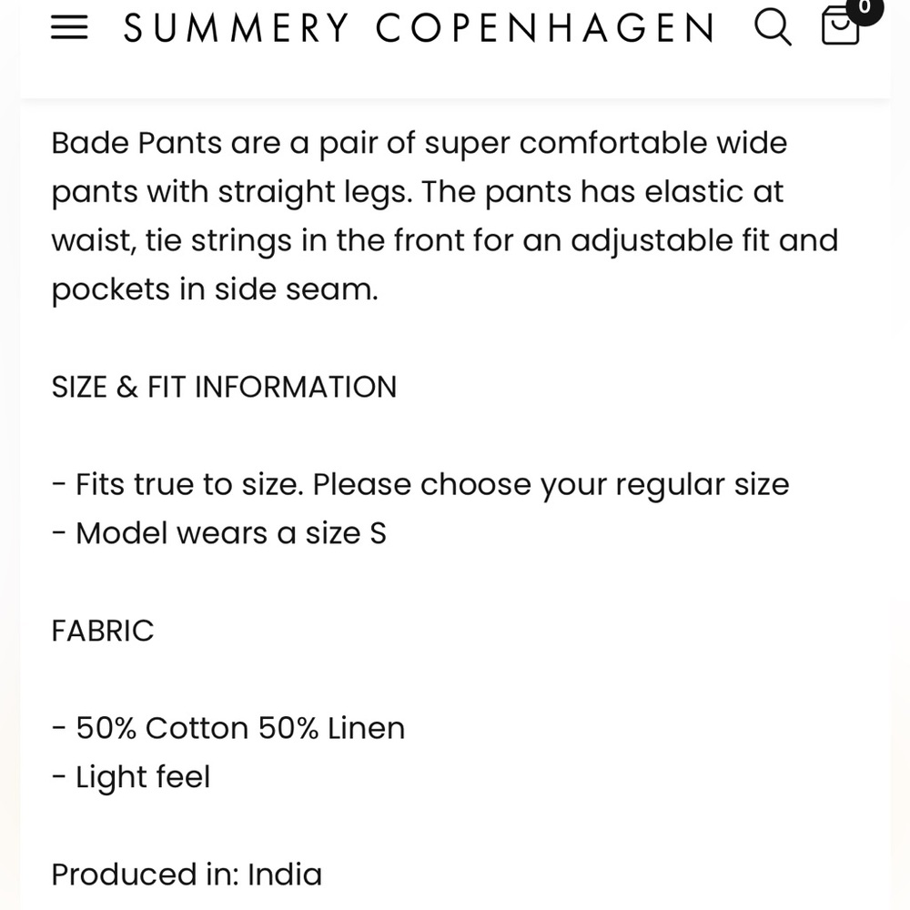 SUMMERY COPENHAGEN PANTS - Picture 12 of 16